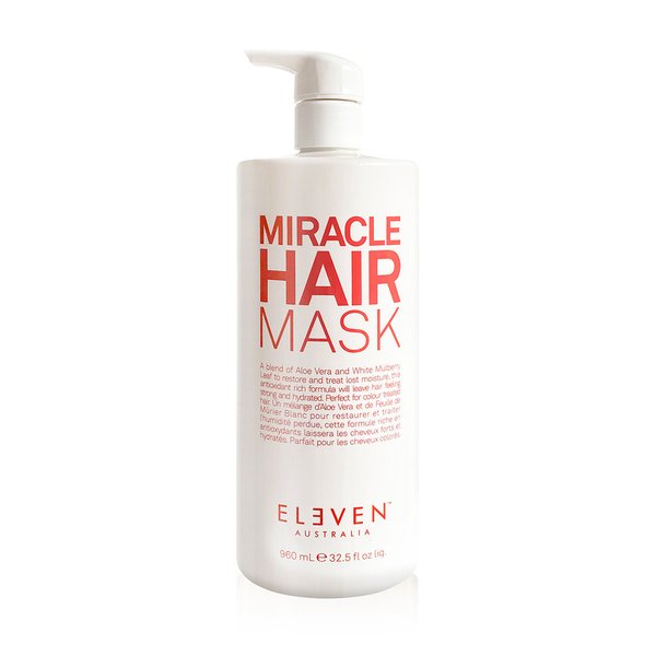 ELEVEN Australia Miracle Hair Mask 960ml Hiuksia ja hiuspohjaa ravitseva hiusnaamio