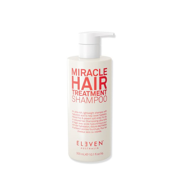 ELEVEN Miracle Hair Treatment Shampoo 300ml Kosteuttava shampoo kuiville ja värjätyille hiuksille